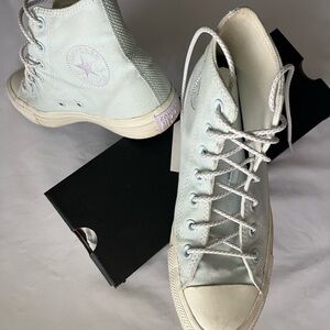 Converse Women's High-Top Sneakers - Soft Blue